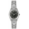 Women's Warwick Stainless Steel Bracelet Watch W/ Black Dial